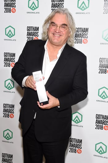 Paul Greengrass backstage in the GreenSlate Greenroom during IFP's 28th Annual Gotham Independent Film Awards at Cipriani, Wall Street on November 26, 2018 in New York City.