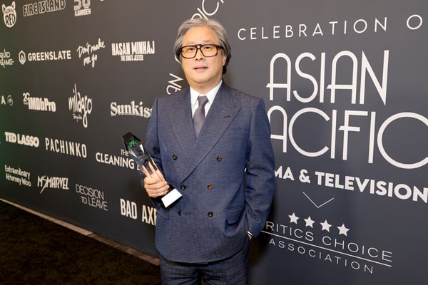 Park Chan-wook attends The Critics Choice Association's Inaugural Celebration Of Asian Pacific Cinema & Television, proudly supported By GreenSlate at Fairmont Century Plaza on November 04, 2022 in Los Angeles, California.