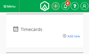 timecards - mobile